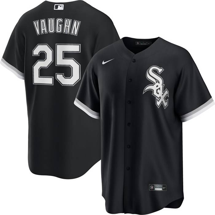 Men's Nike Luis Robert Black Chicago White Sox City Connect Replica Player Jersey Size: Large