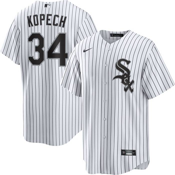 Nike Men's Chicago White Sox Michael Kopech #26 White Cool Base Home Jersey
