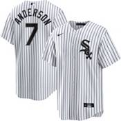 Nike Men's Chicago White Sox Tim Anderson Home White Replica Player Name Jersey M / White
