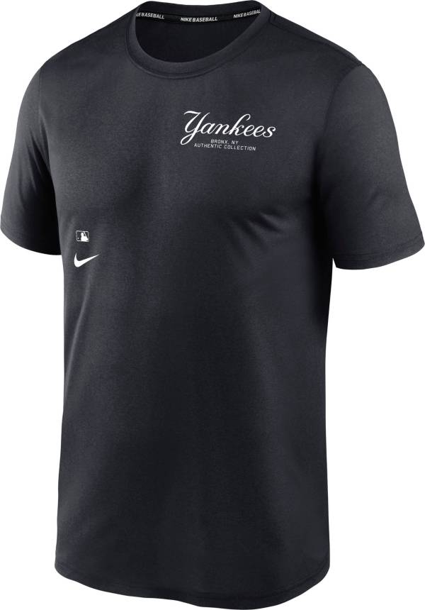 Nike Men's New York Yankees Blue Authentic Collection Early Work T-Shirt