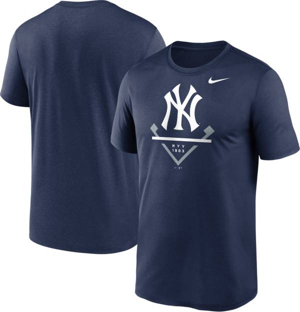 Nike Men's New York Yankees Navy Icon Legend Performance T-Shirt product image