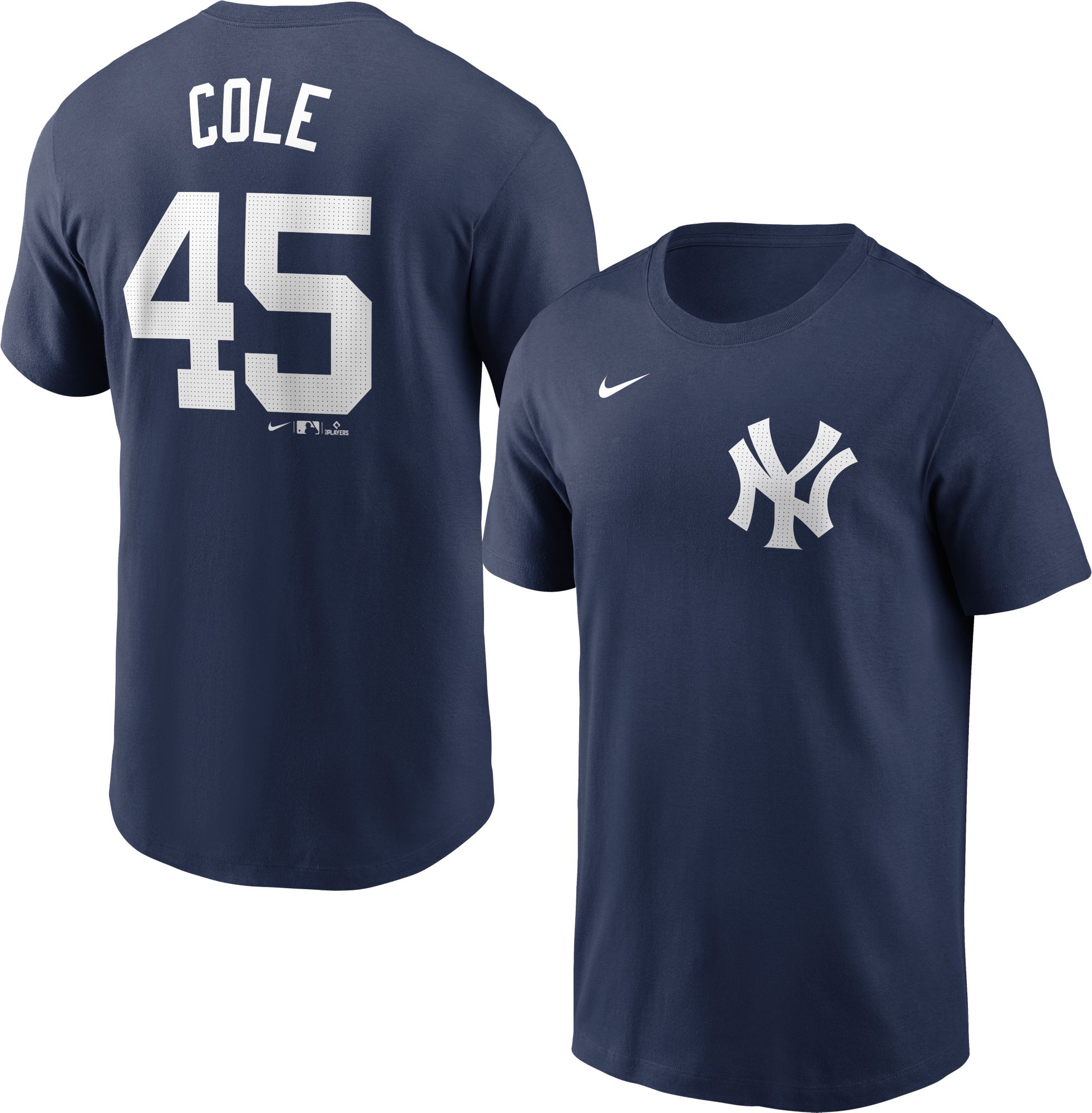Nike Men's New York Yankees Gerrit Cole #45 Navy T-Shirt product image