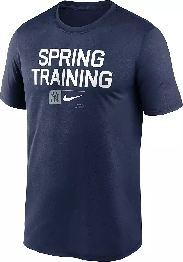 Nike Men's New York Yankees Navy Spring Training Legend T-Shirt