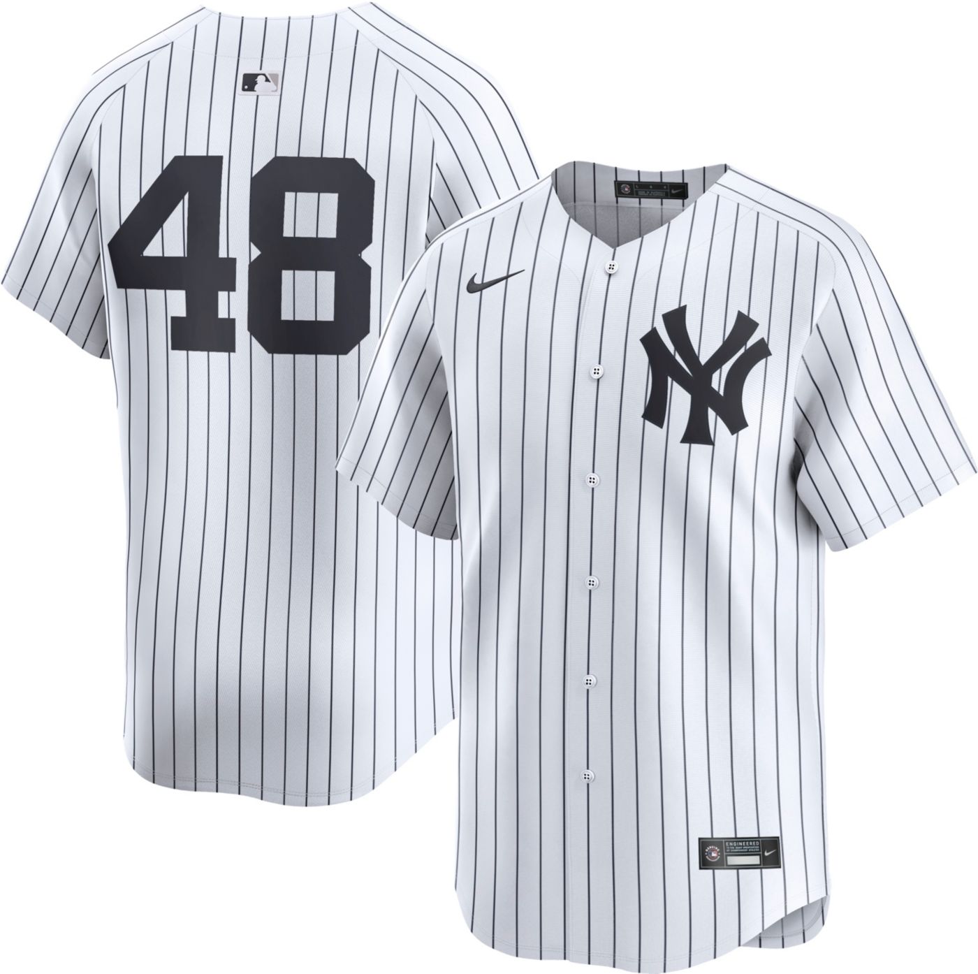 Nike Men s New York Yankees Anthony Rizzo 48 White Limited Vapor Jersey Dick s Sporting Goods