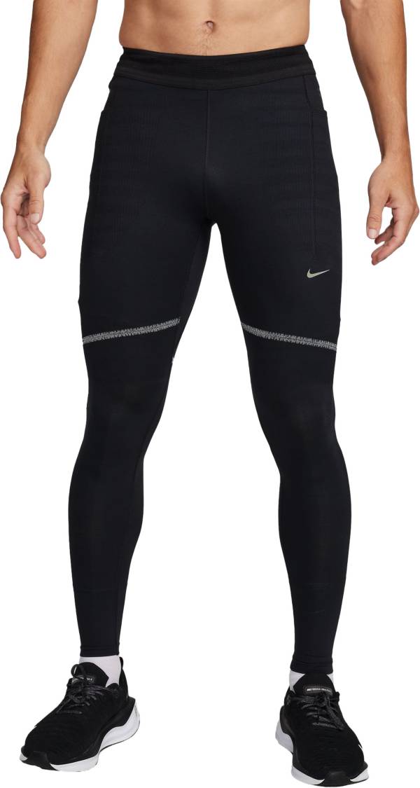 NEW Nike Dri-Fit Graphic Running Tights - Black - XXL