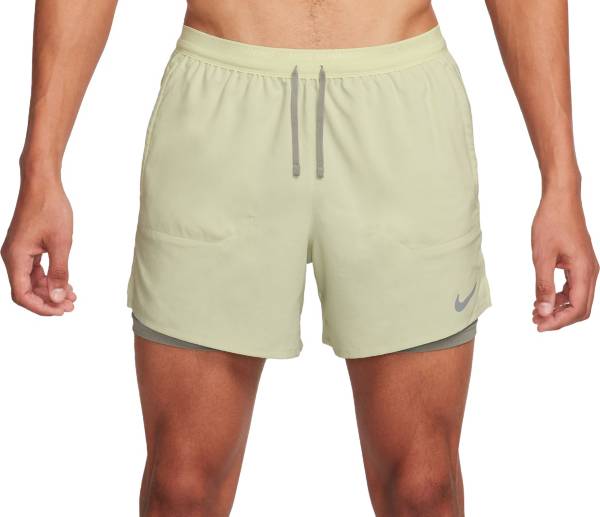 Nike MENS Core Run Division Flex 5? 2 in 1 Running Shorts Blue DM4634 548 