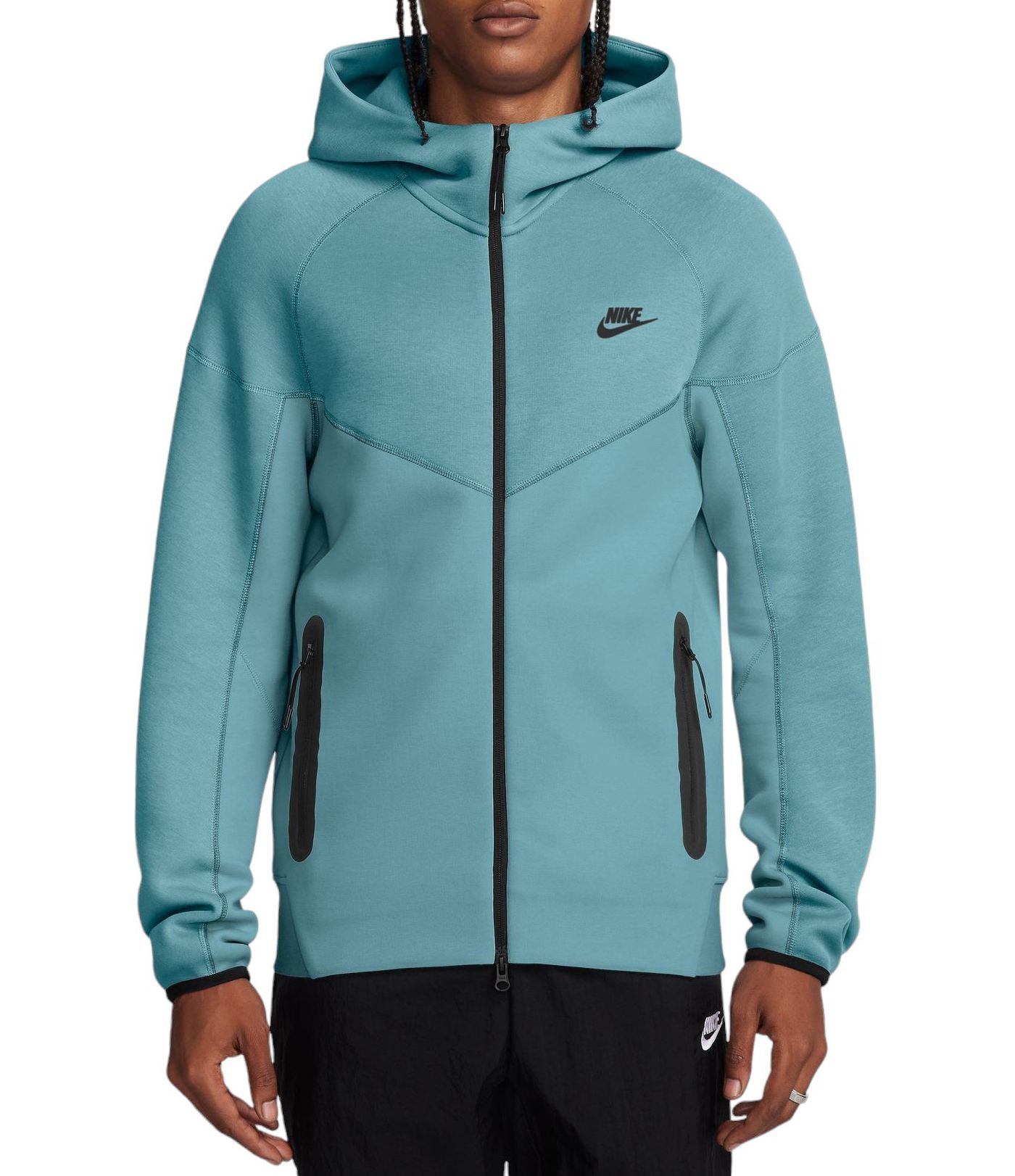 Mens outlet blue nike tech fleece hoodie