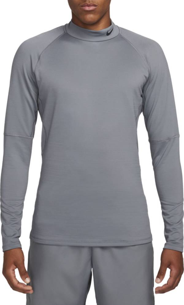 Nike mens short hot sale sleeve mock turtleneck