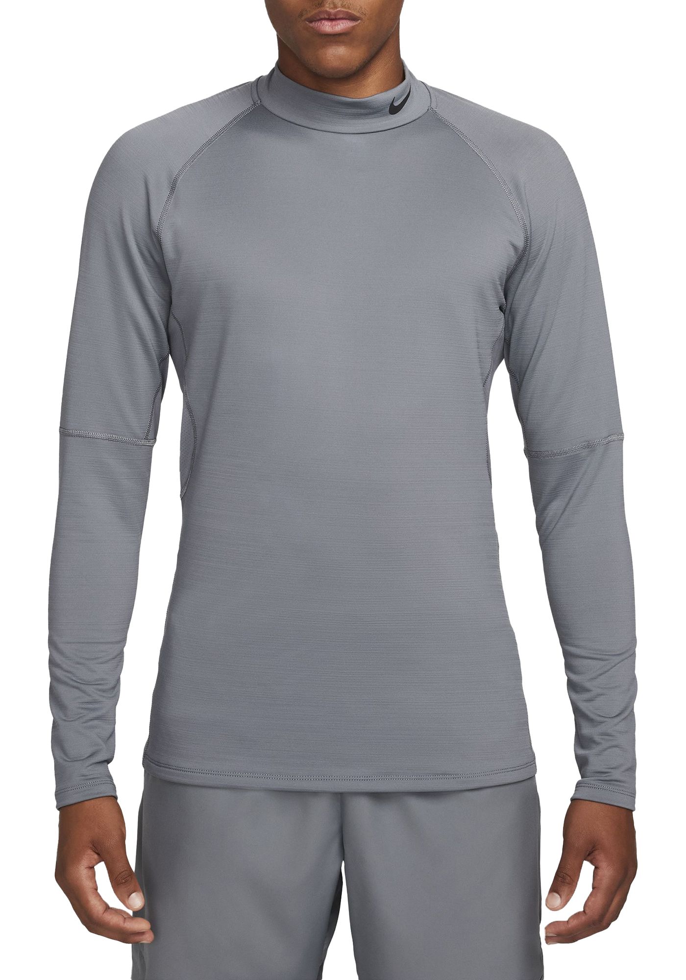 Nike short sleeve mock neck shirts best sale