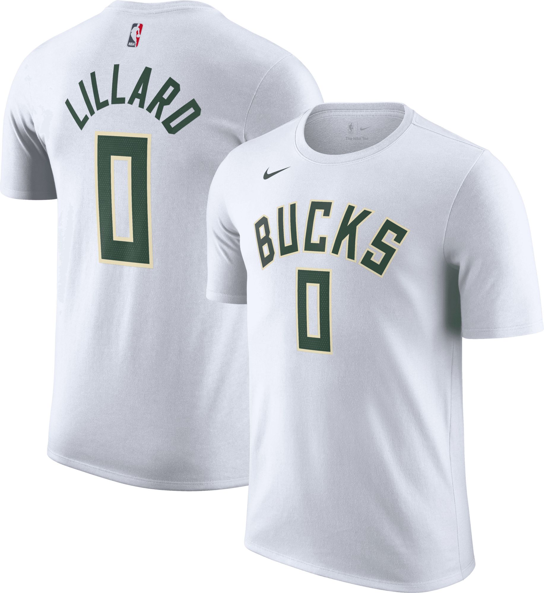 Nike Men's Milwaukee Bucks Damian Lillard #0 Association T-Shirt product image