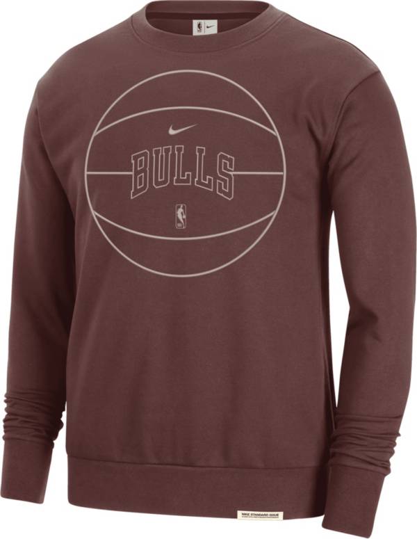 Chicago bulls grey crew neck hot sale