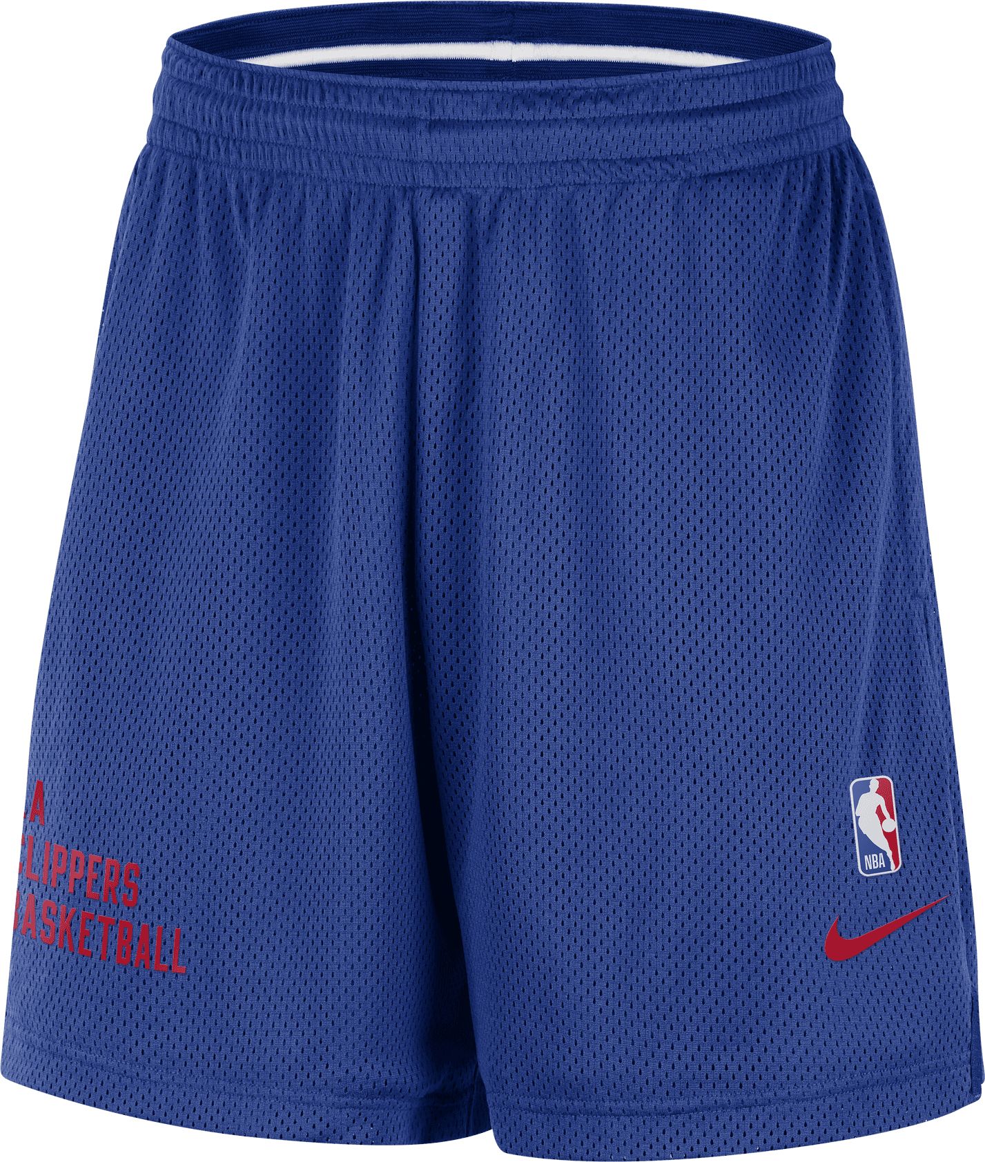 Nike Men's Los Angeles Clippers Blue Mesh Shorts