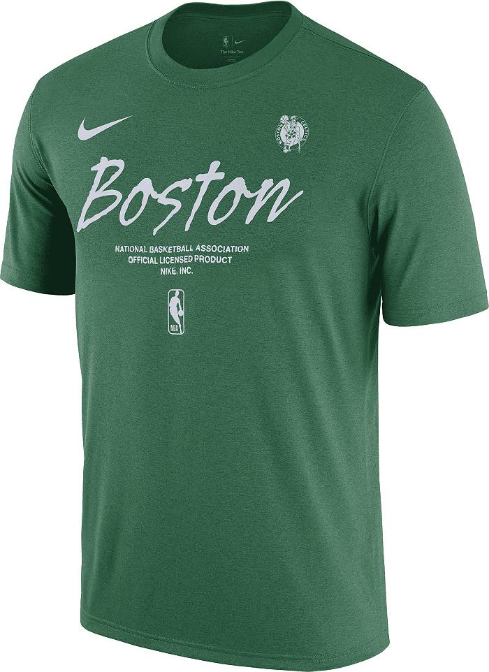 Nike Men's Boston Celtics Association Swingman Shorts - White/Green