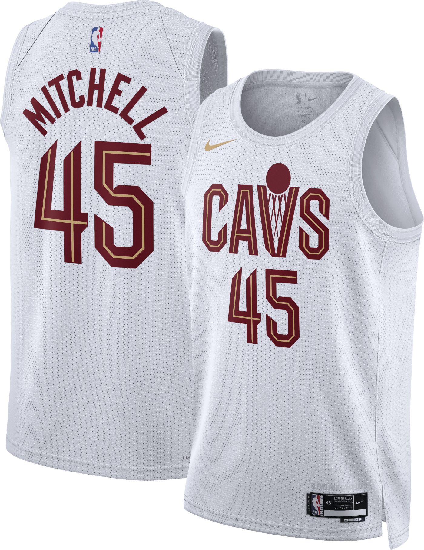 NEW Donovan Mitchell Jersey Cleveland Cavaliers 2024 Adult Large