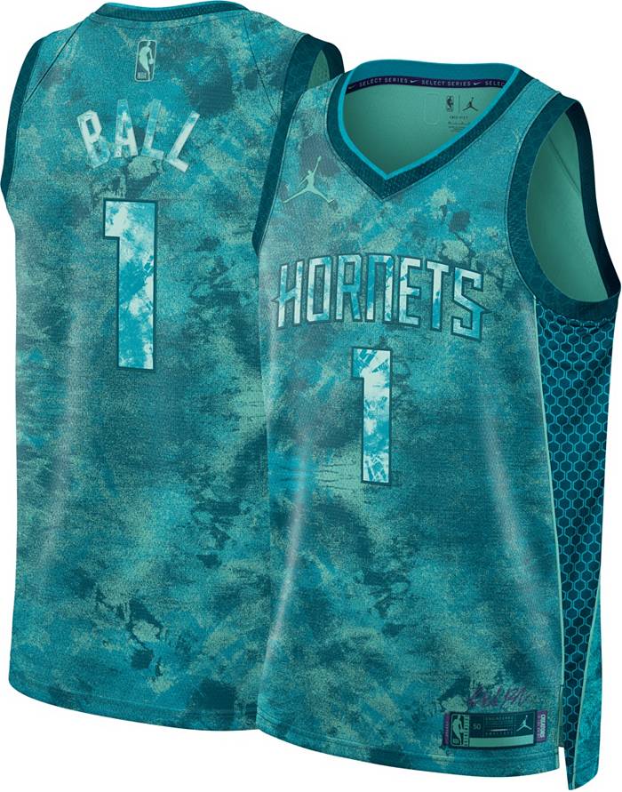 Nike And Lamelo Ball Charlotte Hornets Select Series Swingman Jersey in  Blue