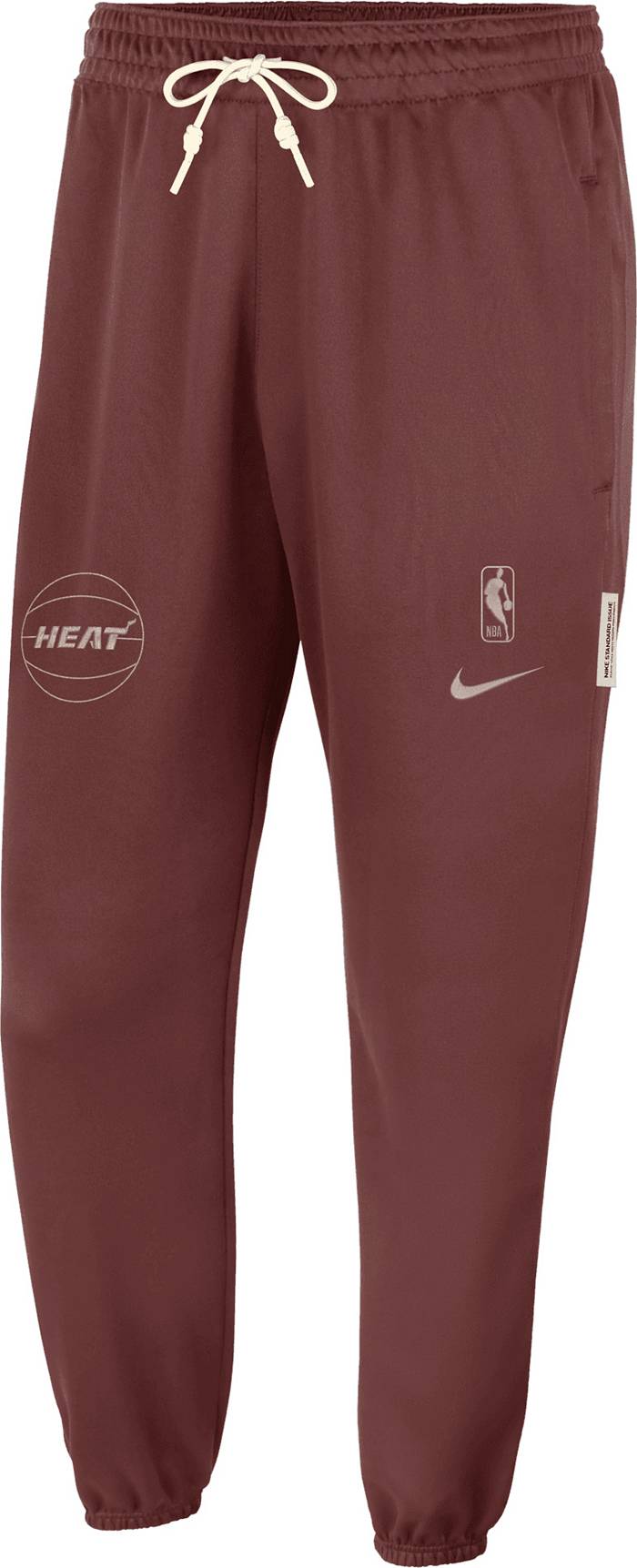Nike Men's Red Miami Heat 75th Anniversary Showtime on Court Performance Pants - Red