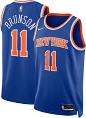 Men's New York Knicks Jalen Brunson #11 Nike Black 2022/23 Swingman Jersey  - City Edition