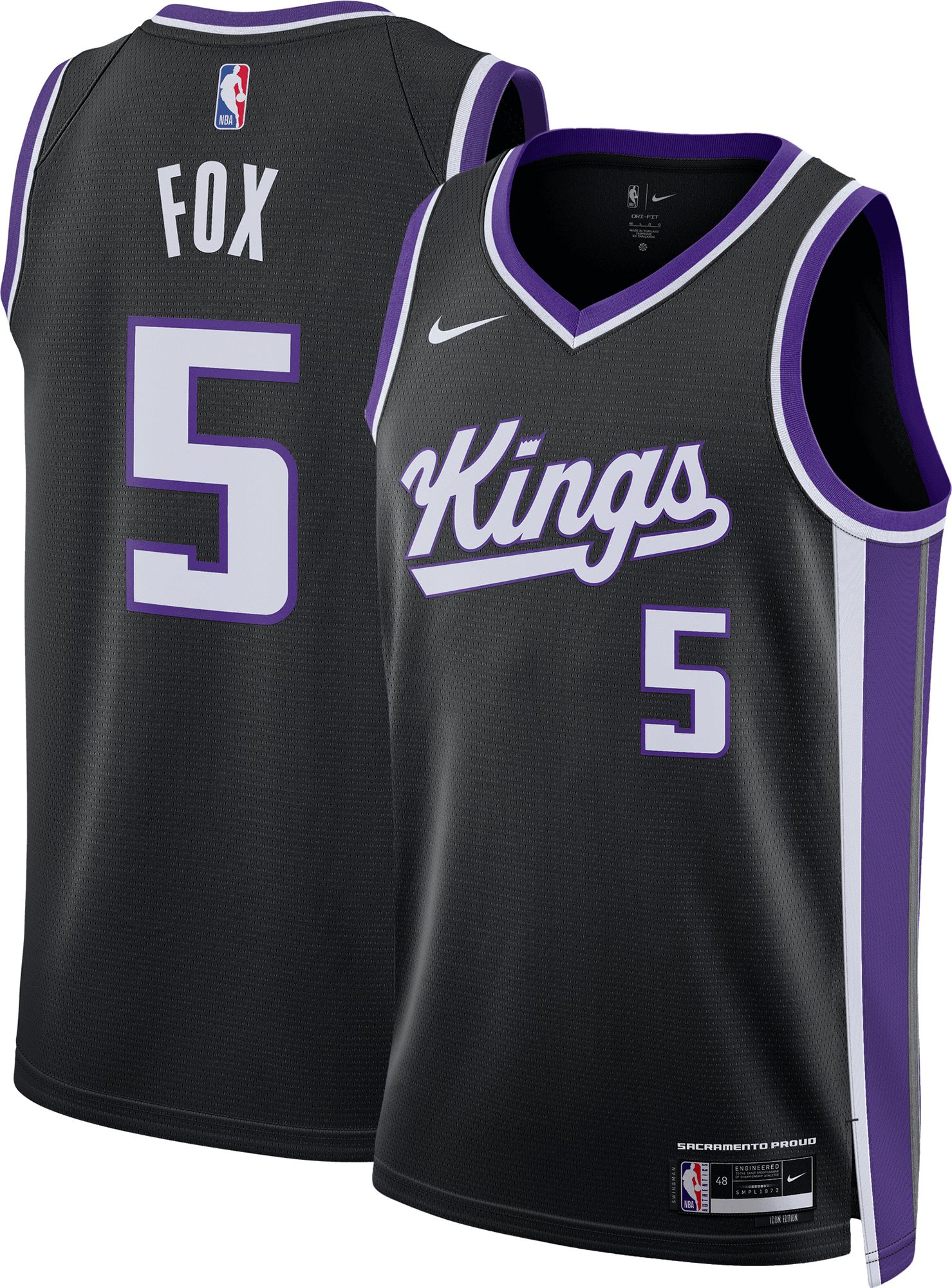 5 sacramento kings jersey xl