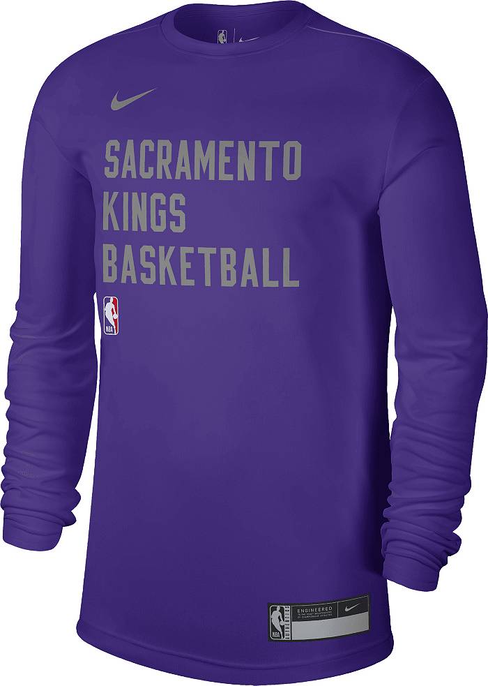 Nike Men's Sacramento Kings De'Aaron Fox #0 Purple Dri-FIT