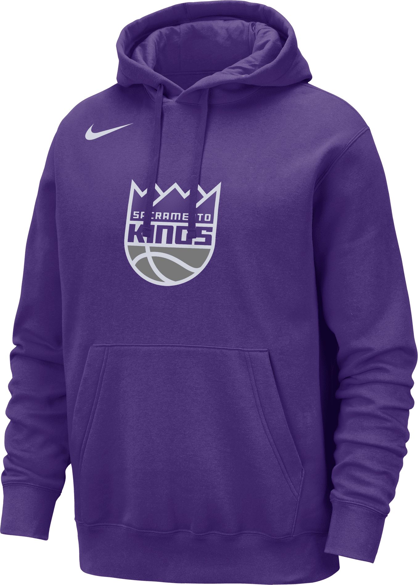 Nike Men's Sacramento Kings Purple Logo Hoodie product image