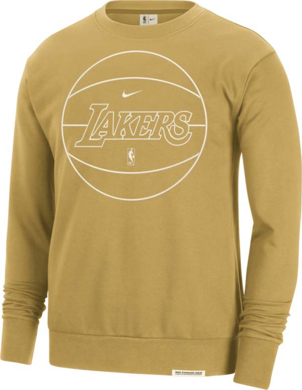 Nike Men's Los Angeles Lakers Standard Issue Crewneck Sweatshirt