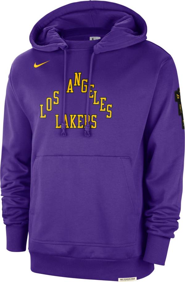 Los angeles lakers outlet city edition courtside pullover