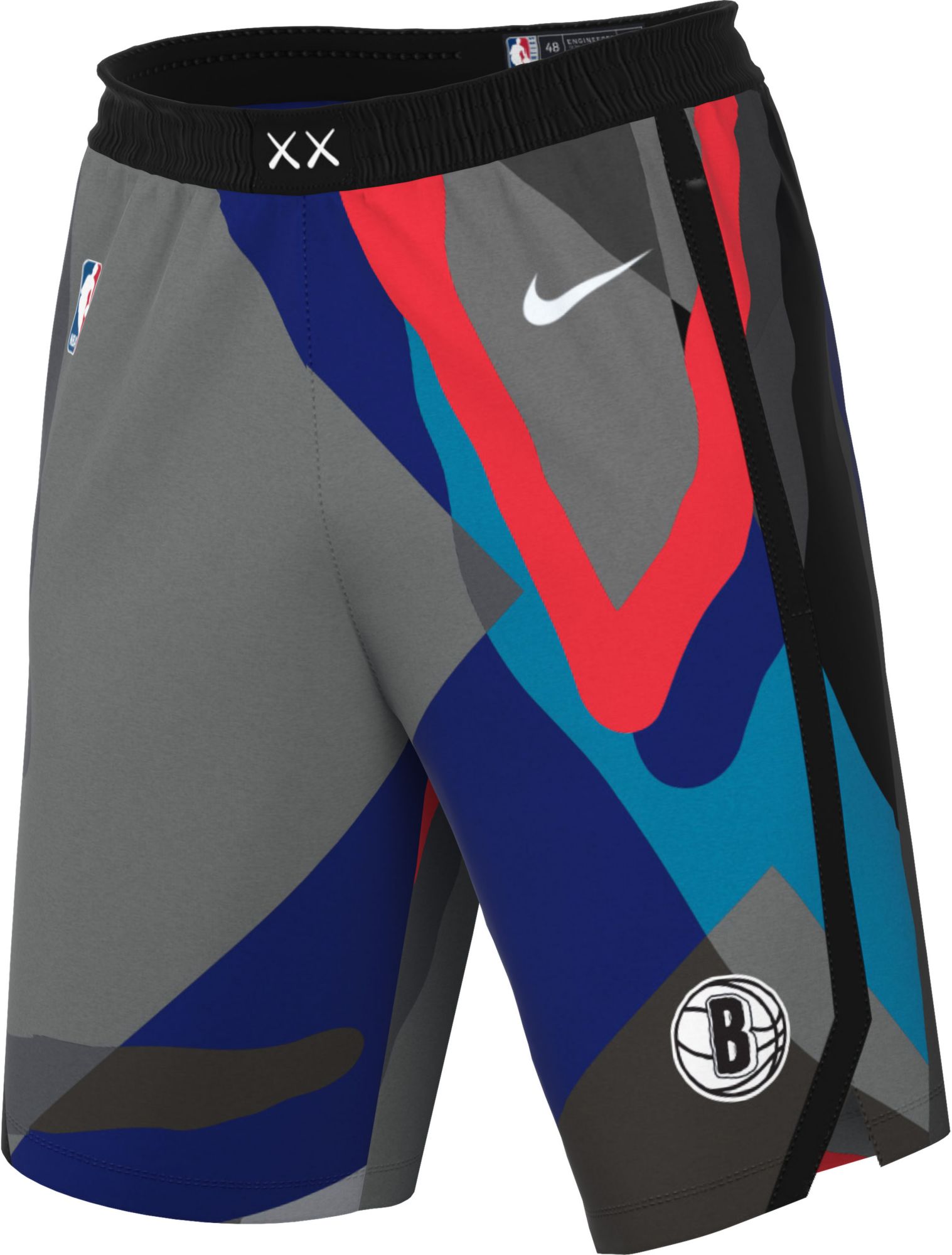 Nike Men's 2023-24 City Edition Brooklyn Nets Swingman Shorts