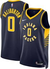 Nike Youth 2022-23 City Edition Indiana Pacers Buddy Hield #24 Navy Dri-FIT Swingman  Jersey