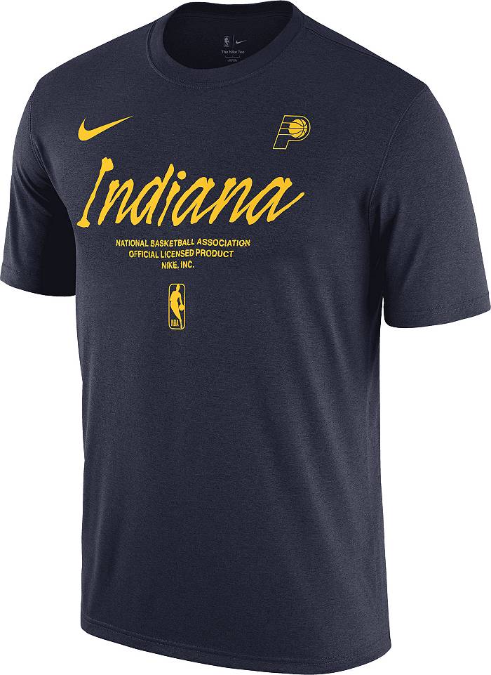 Nike, Shirts, Nike Nba Indiana Pacers Basketball Polo Shirt