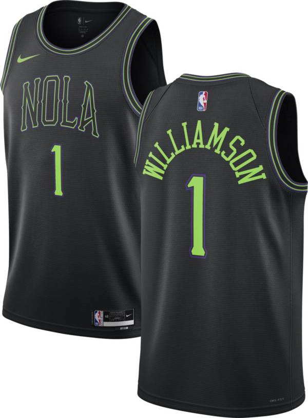 Zion williamson best sale jersey nola