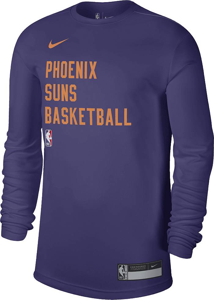 Nike Phoenix Suns long-sleeve t-shirt active dri-fit NBA