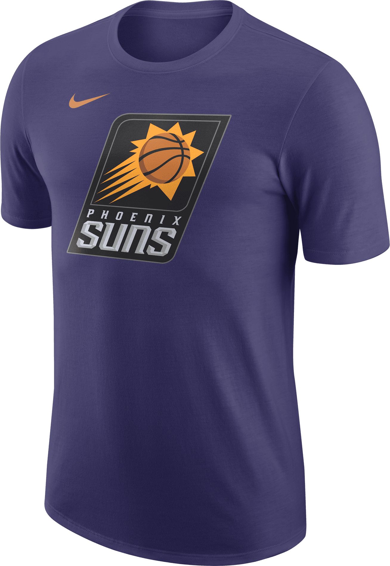 Nike Men's Phoenix Suns Purple Essential Logo T-Shirt