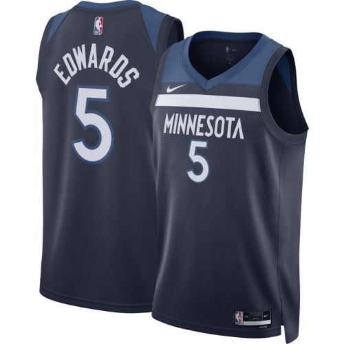 Nike Adult Minnesota Timberwolves Rudy Gobert #27 Black Hardwood