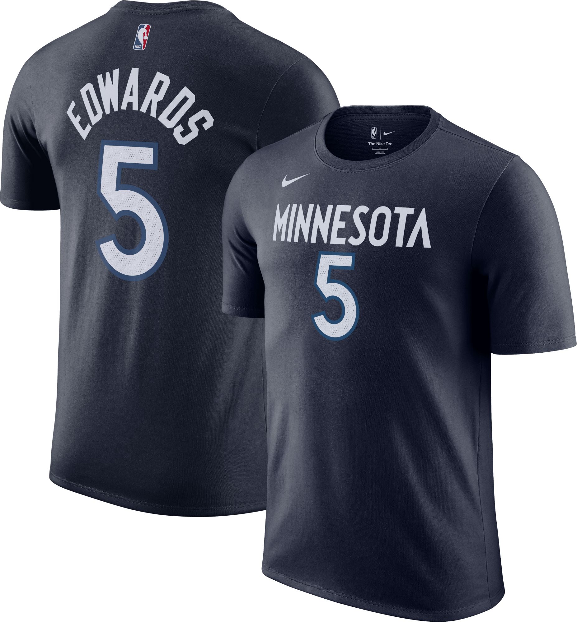 Nike Men's Minnesota Timberwolves Anthony Edwards #5 Icon T-Shirt product image
