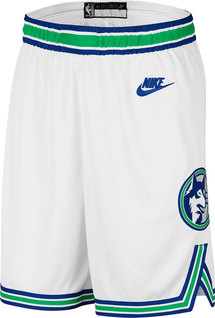 Minnesota Timberwolves Nike Hardwood Classic Shorts Large White