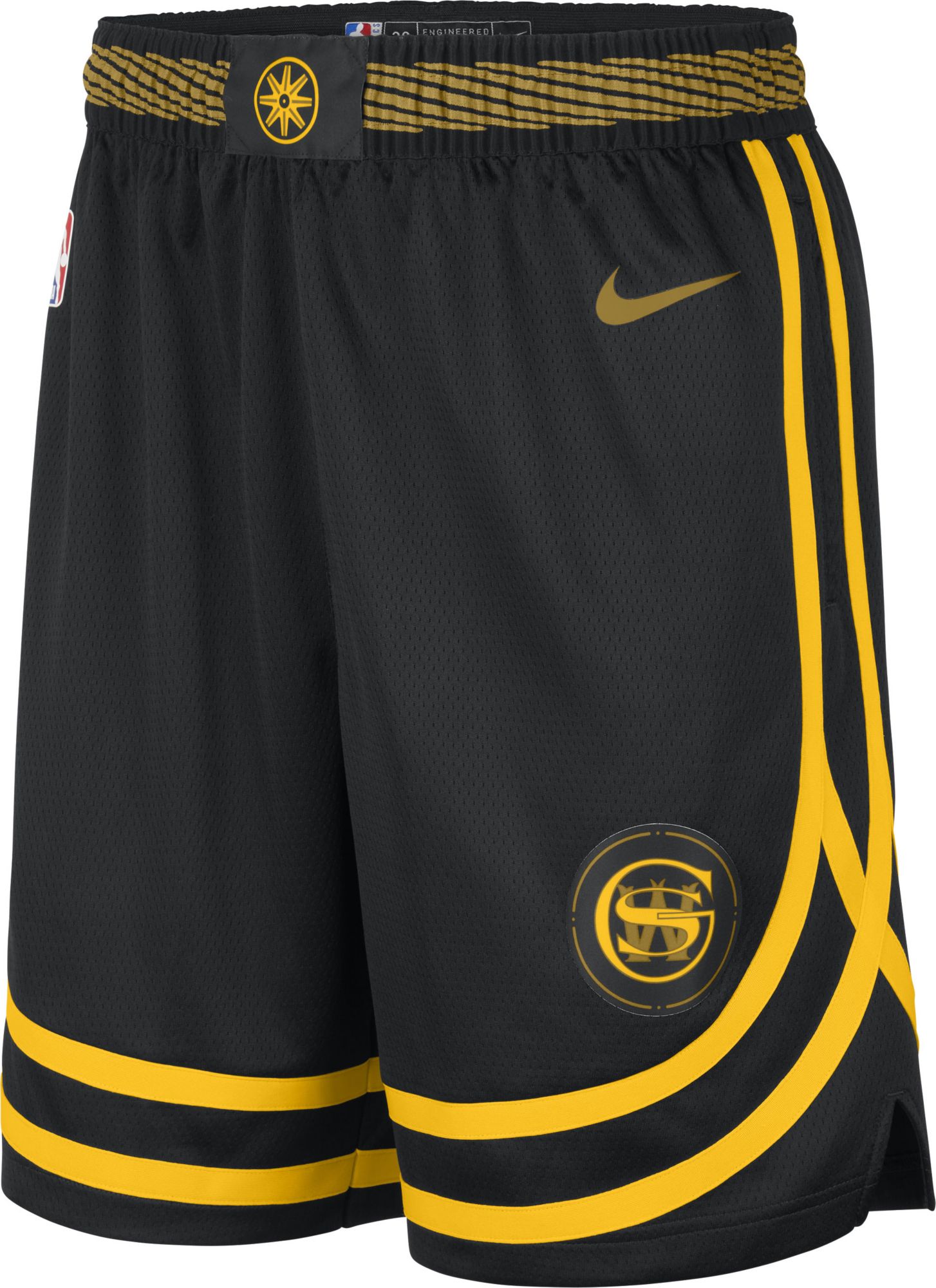Nike Men's 2023-24 City Edition Golden State Warriors Swingman Shorts