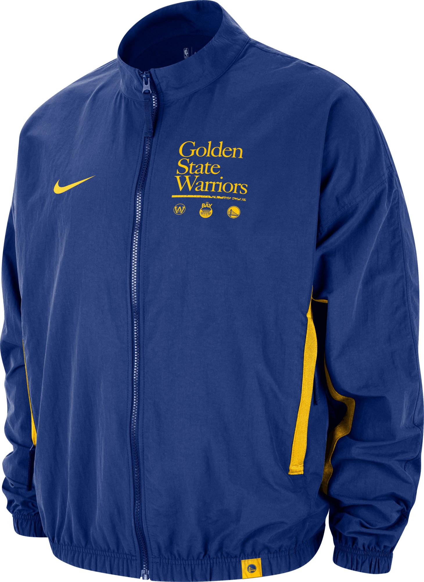 Nike Men's Golden State Warriors Courtside Woven Jacket
