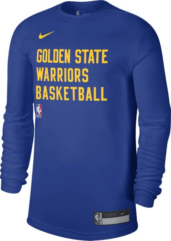 Nike Youth Hardwood Classic Golden State Warriors Klay Thompson #11 Blue T- Shirt