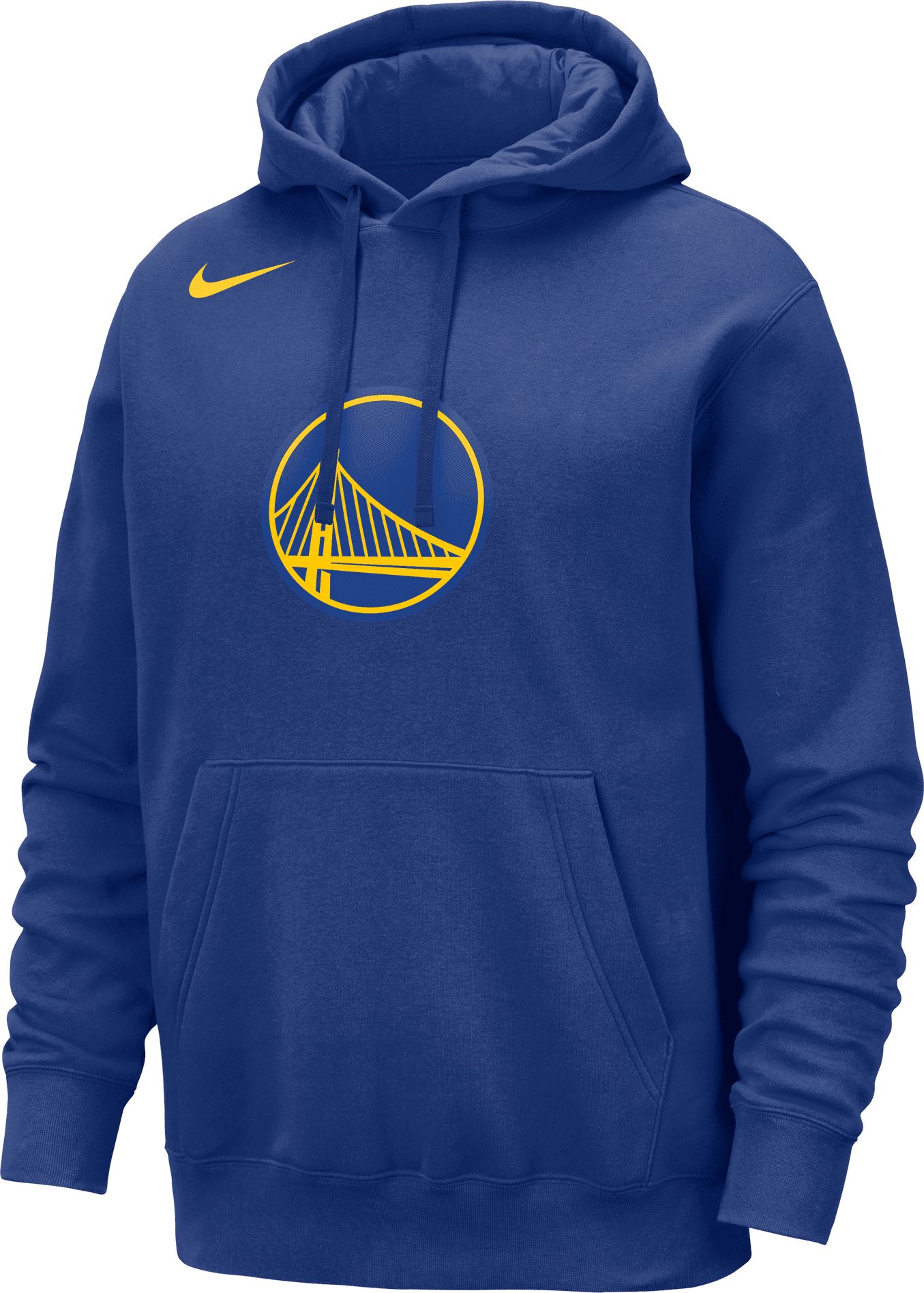 Nike Men's Golden State Warriors Blue Logo Hoodie product image