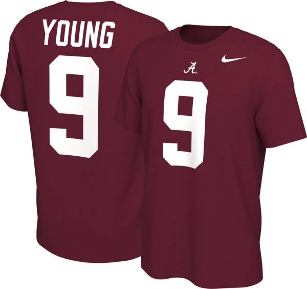 Nike Men's Alabama Crimson Tide Bryce Young #9 Crimson Football