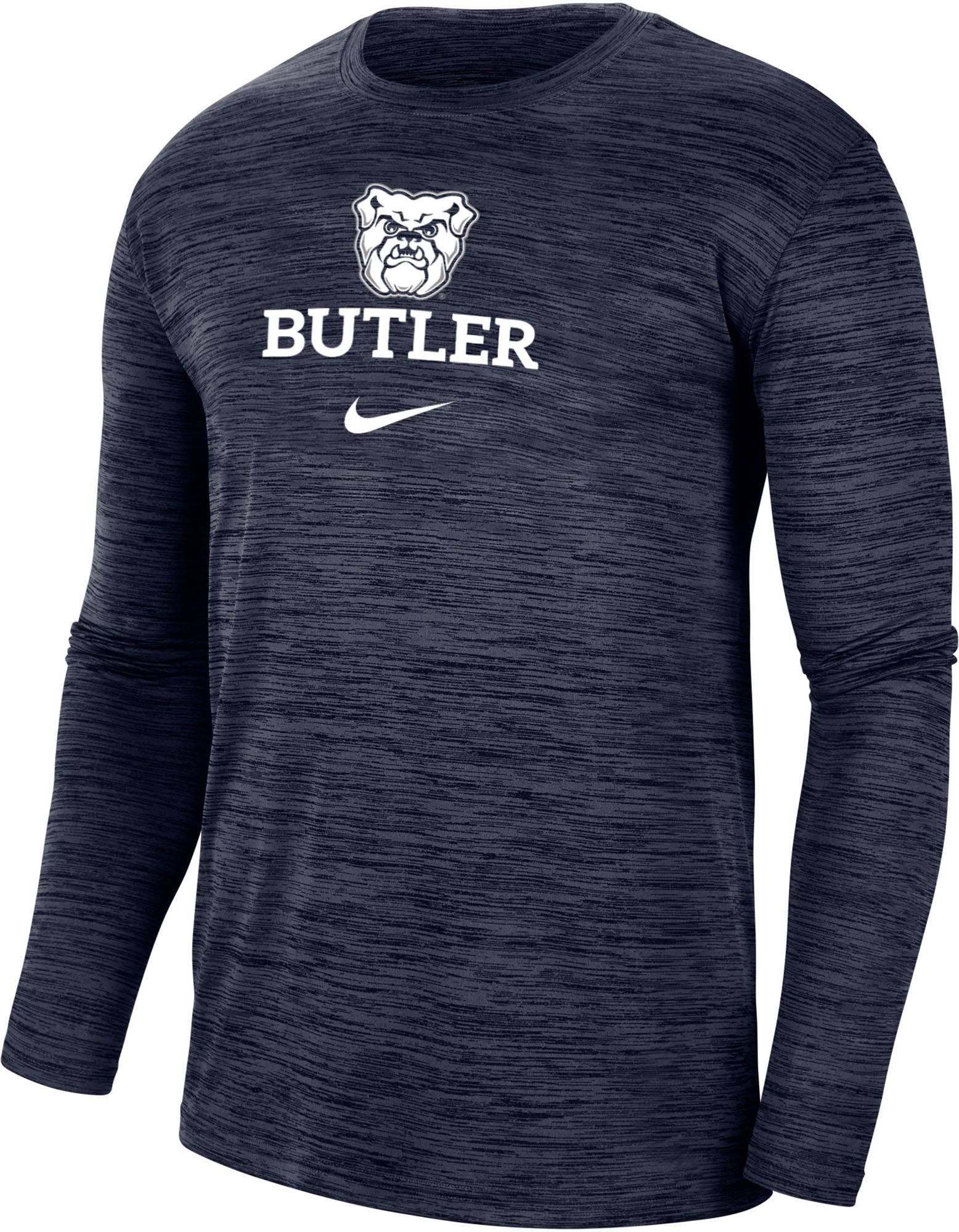 Nike Men's Butler Bulldogs Blue Dri-FIT Velocity Football Team Issue T-Shirt