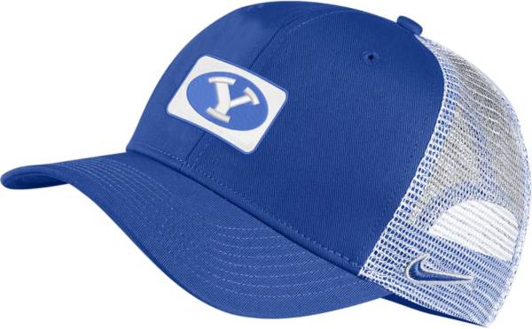 Men's Nike Royal BYU Cougars Big Swoosh Heritage 86 Adjustable Hat
