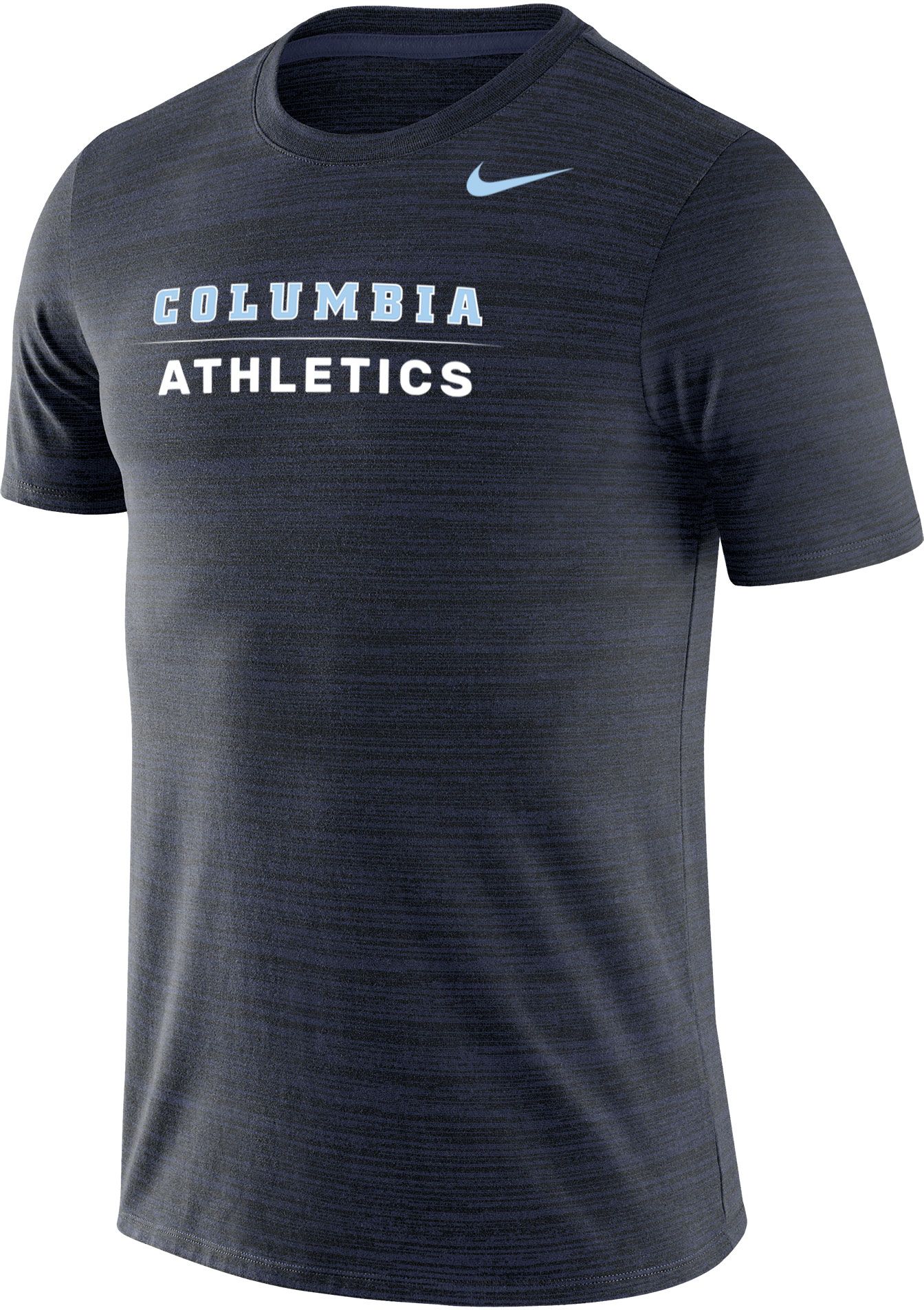 Nike Men's Columbia Lions Blue Dri-FIT Velocity Football Team Issue T-Shirt