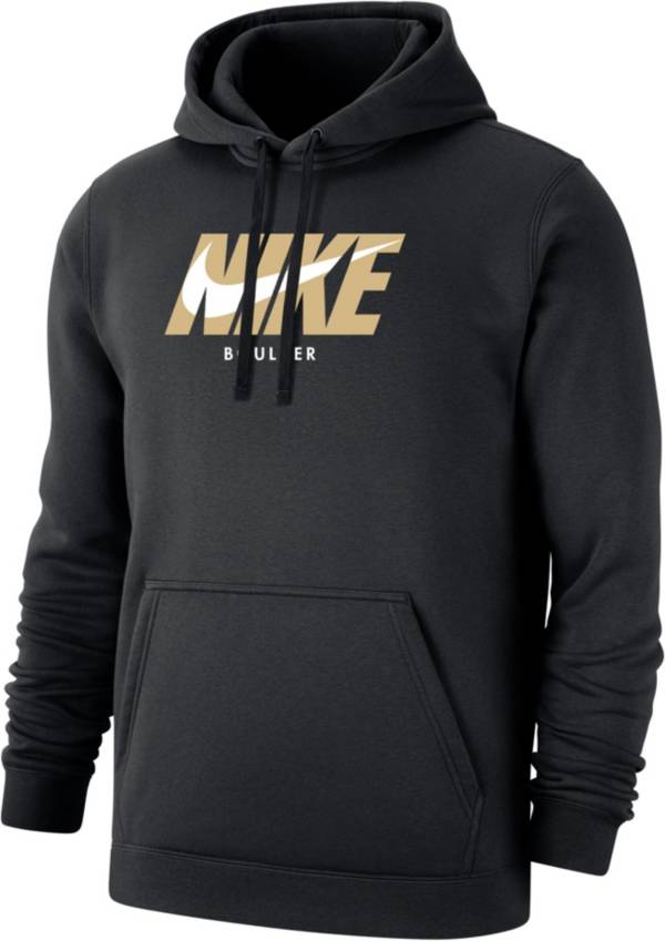 Nike air black and best sale gold hoodie