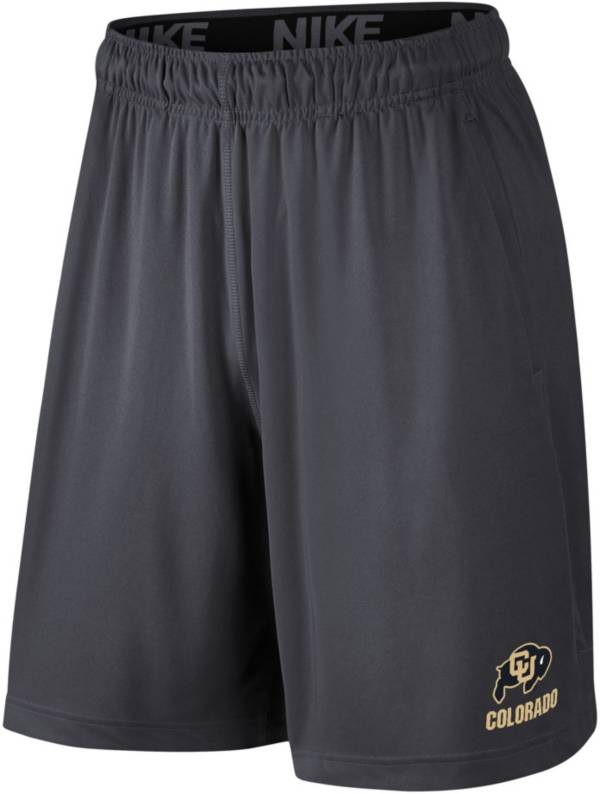 Nike Men's Colorado Buffaloes Grey Dri-FIT Fly Shorts product image