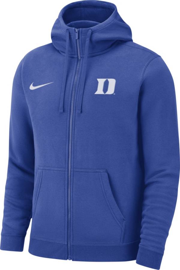 Nike Men s Duke Blue Devils Duke Blue Club Fleece Full Zip Hoodie