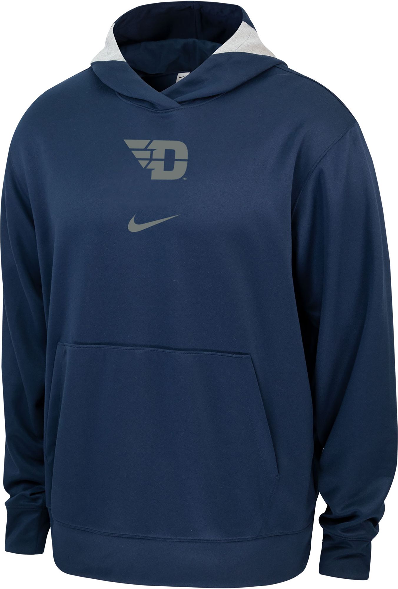 Nike Men's Dayton Flyers Blue Spotlight Pullover Basketball Hoodie