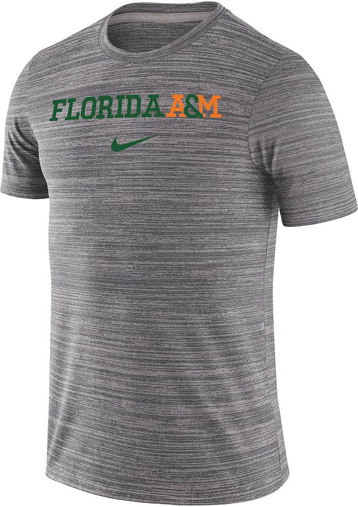 Men's Nike x LeBron James Green Florida A&M Rattlers Velocity Legend T-Shirt