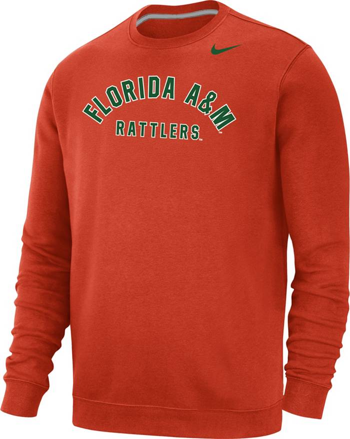 Youth Nike x LeBron James Orange Florida A&M Rattlers Performance Pullover  Hoodie