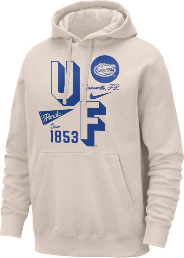 Gators, Florida Nike Tackle Twill Club Fleece Hoodie